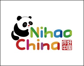 Nihao China Logo mit Panda